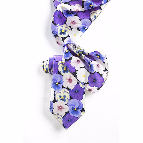 Custom Logo Silk Wet Dye Scarf - 21"x21"