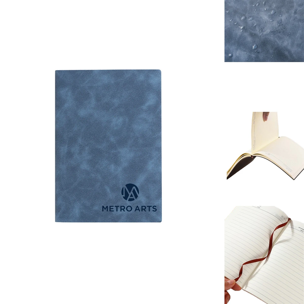 Soft Leather PU Business Notebook 1