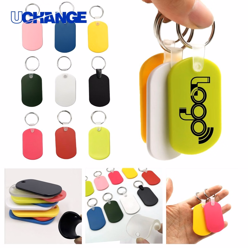 Lightweight PVC Name Tag for Pets and Keys