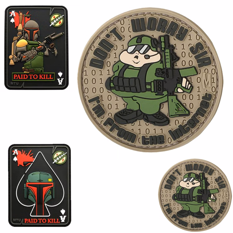 1" PVC Patch - 3D