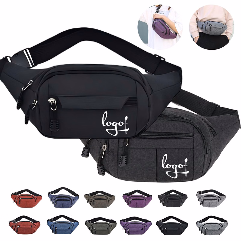 Large Capacity Oxford Cloth Waist Bag