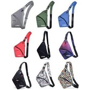 Waterproof Oxford Unisex Portable Various Crossbody Sling Bag 1