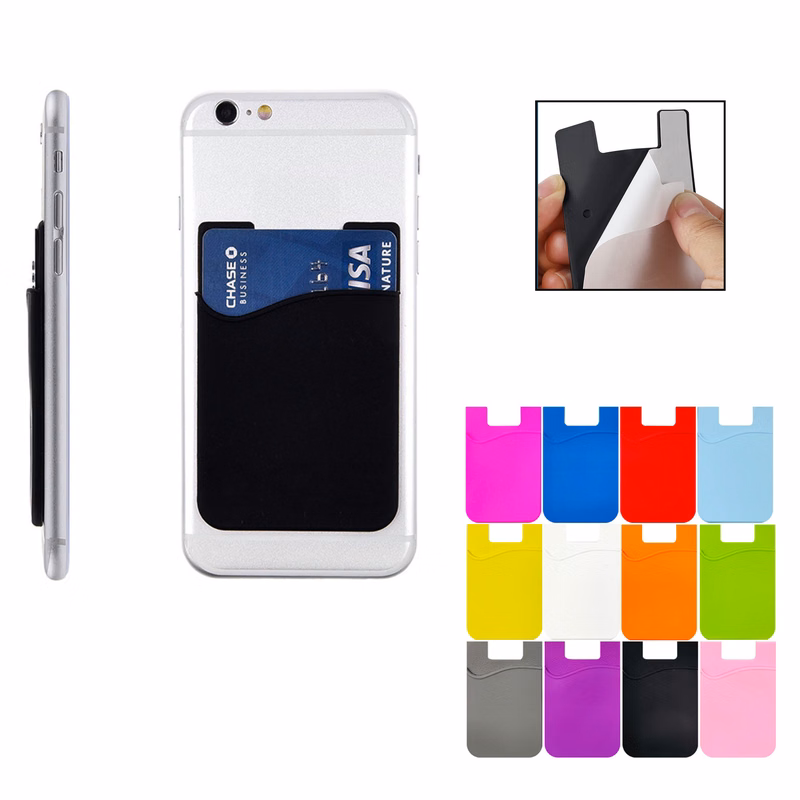 Single-Layer Customizable Silicone Mobile Wallet