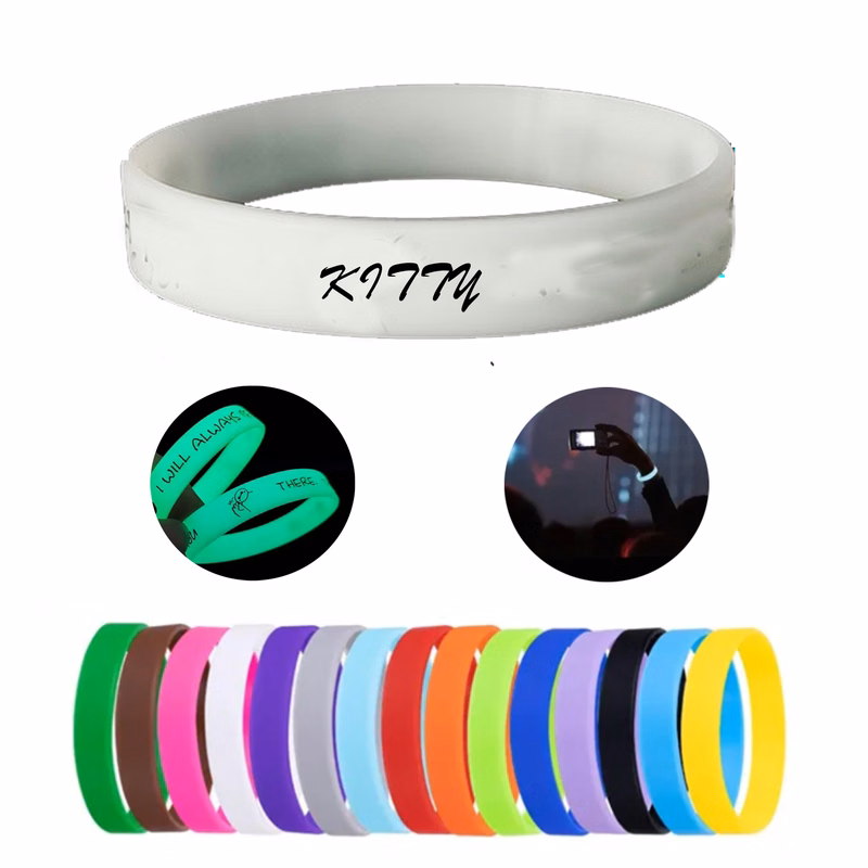 luminous rubber wristband