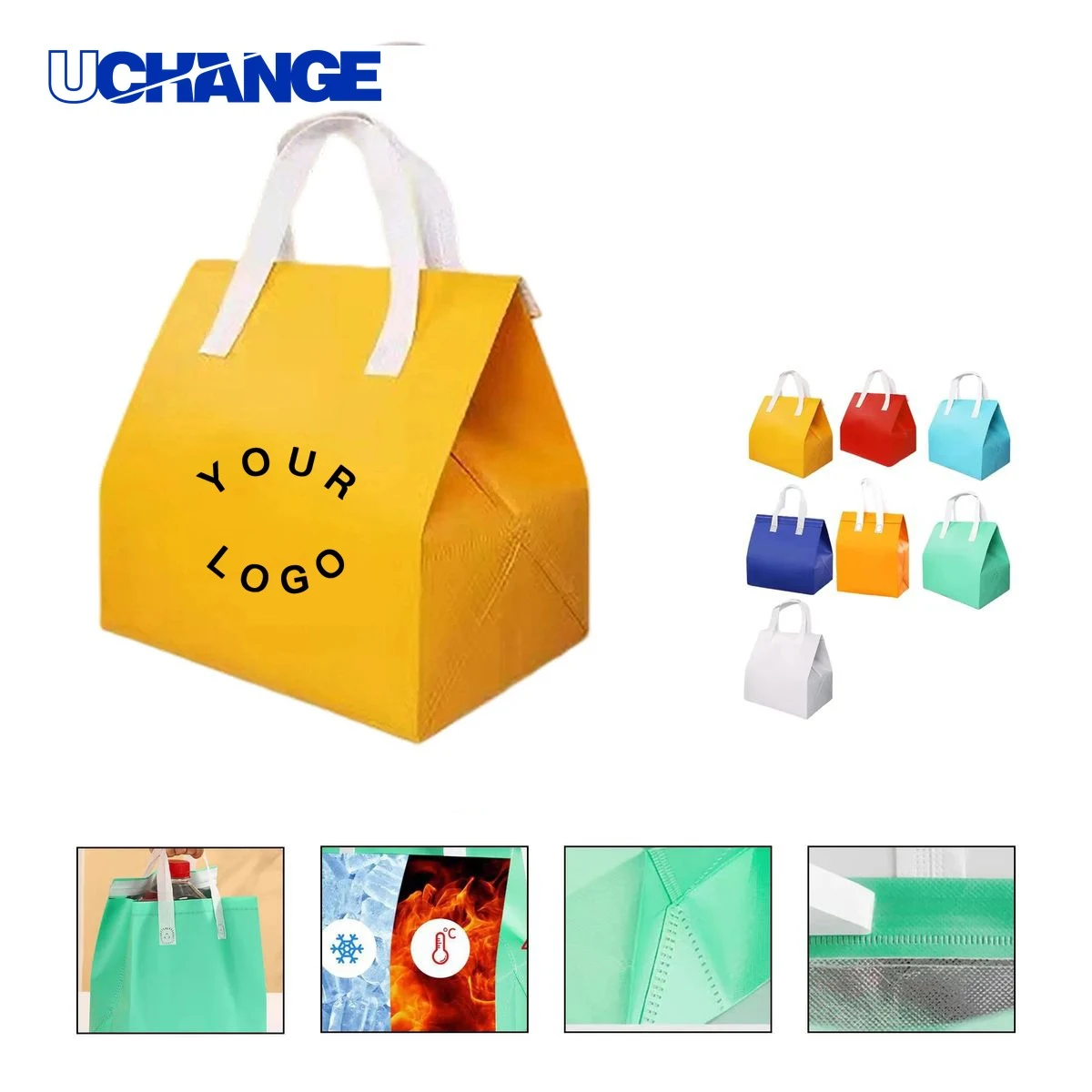 Waterproof Cooler Tote Bag Carrier for Food Drinks 1