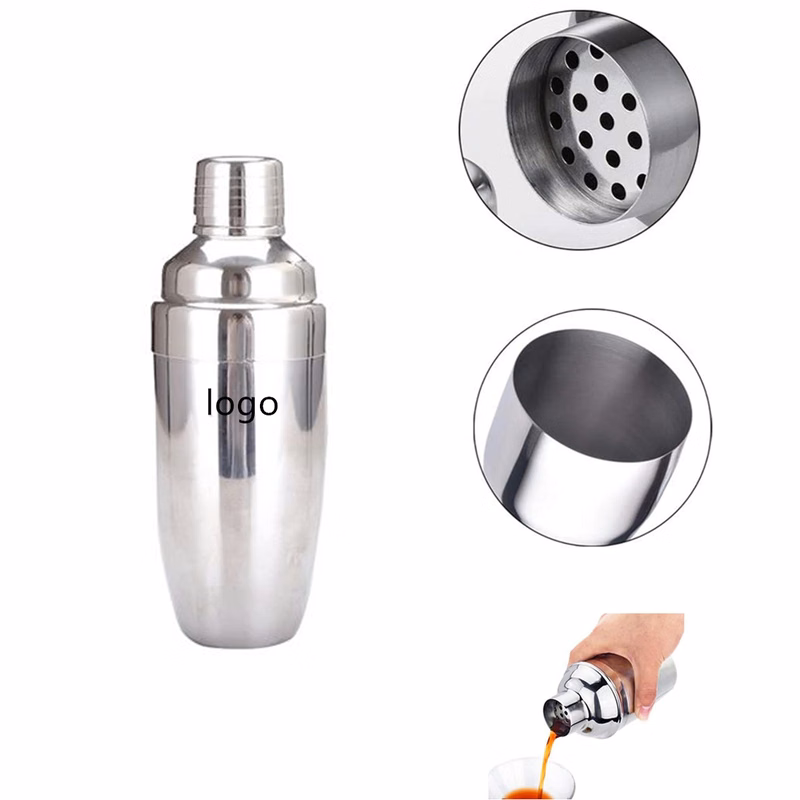 12Oz Stainless Steel Cocktail Shaker Kit
