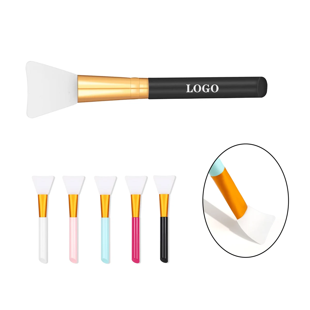 Portable Silicone Beauty Mask Brush 1