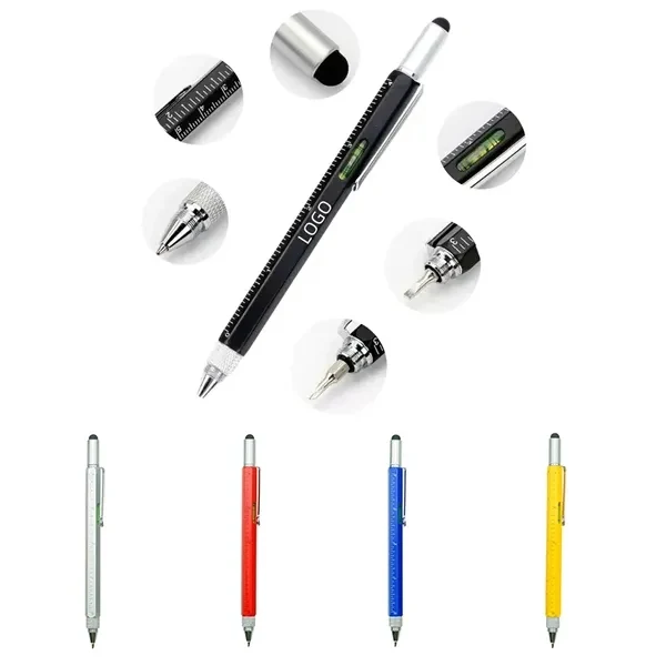 Six-In-One Multifunction Tool Pen 1