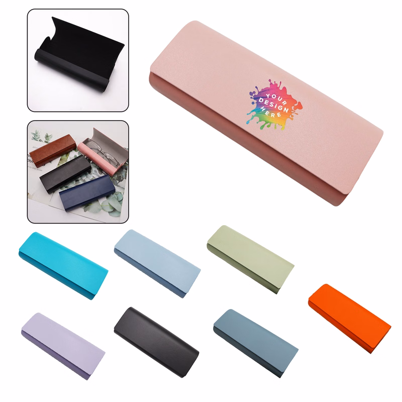 Custom Minimalist Hard Eyeglass Case for School Office