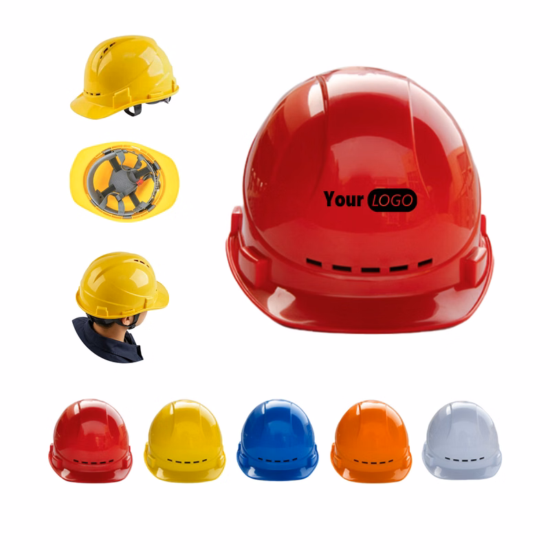 Vented Industrial Safety Helmet