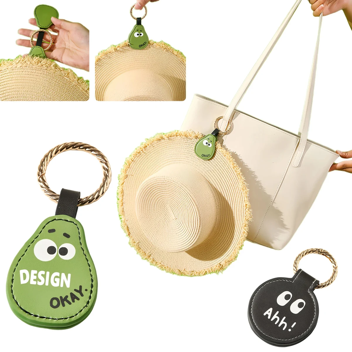 Cute Magnetic Hat Clip Portable Anti Loss Storage 1