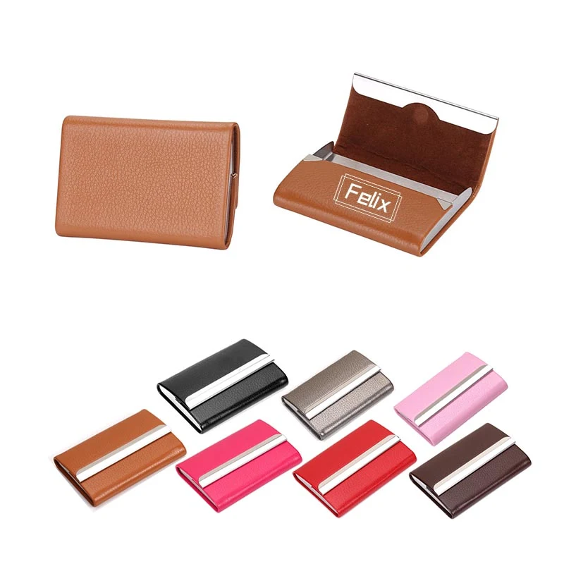 PU Leather Cigarette Business Card Case 1