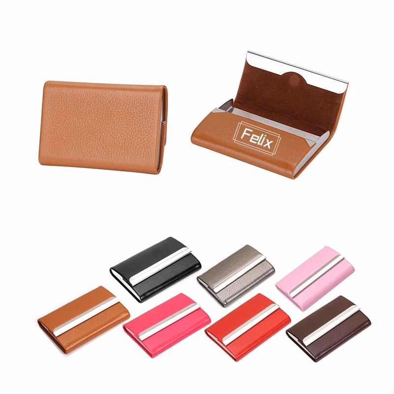 PU Leather Cigarette Business Card Case