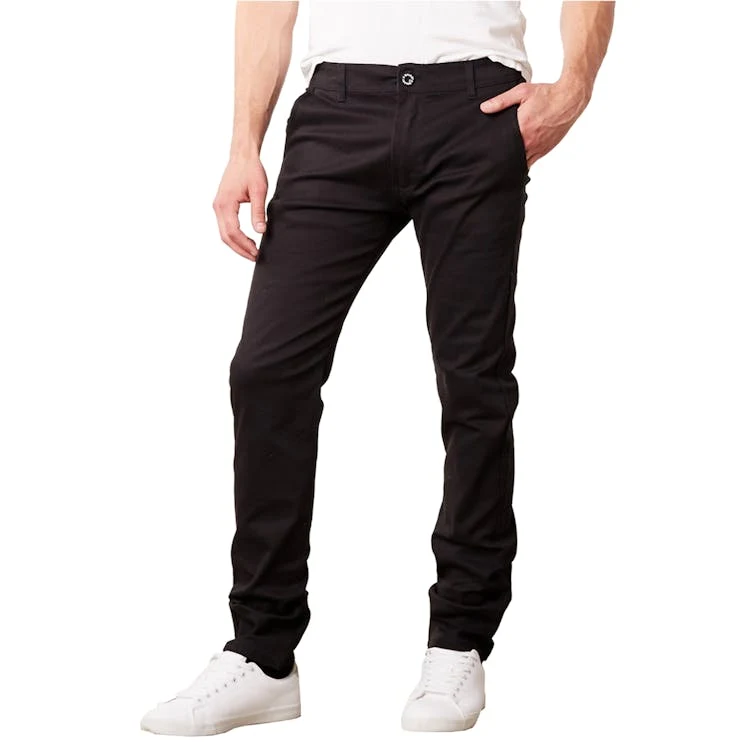 Super Stretch Slim Pants - Black 32 x 30 1
