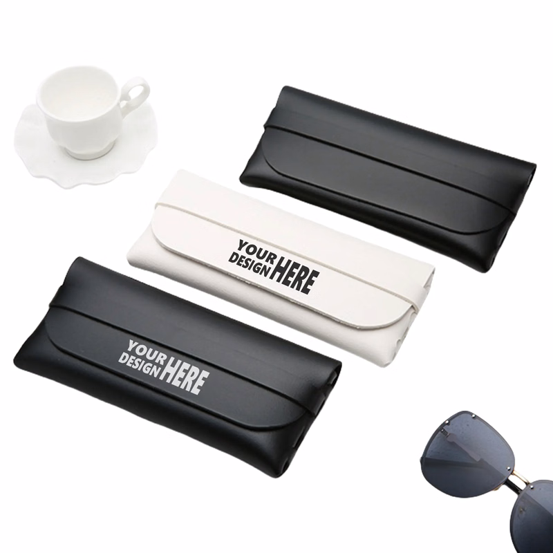 Leather Portable Eyeglass Case Free Shipping