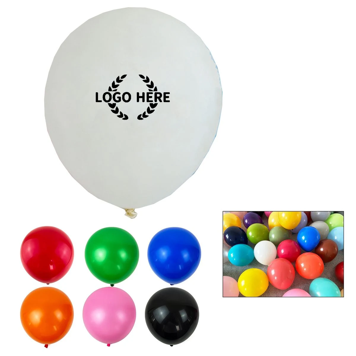 12" Durable Latex Balloon 1