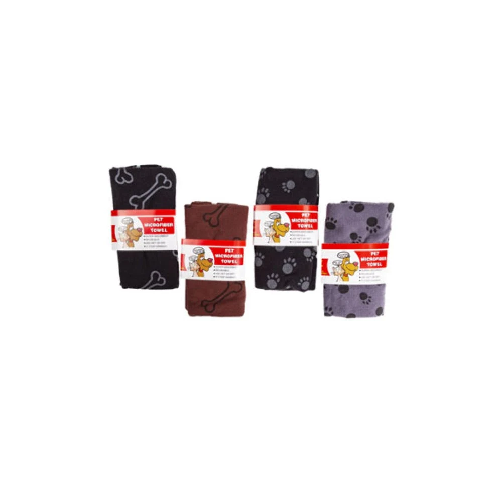 Microfiber Pet Towels - Assorted 1