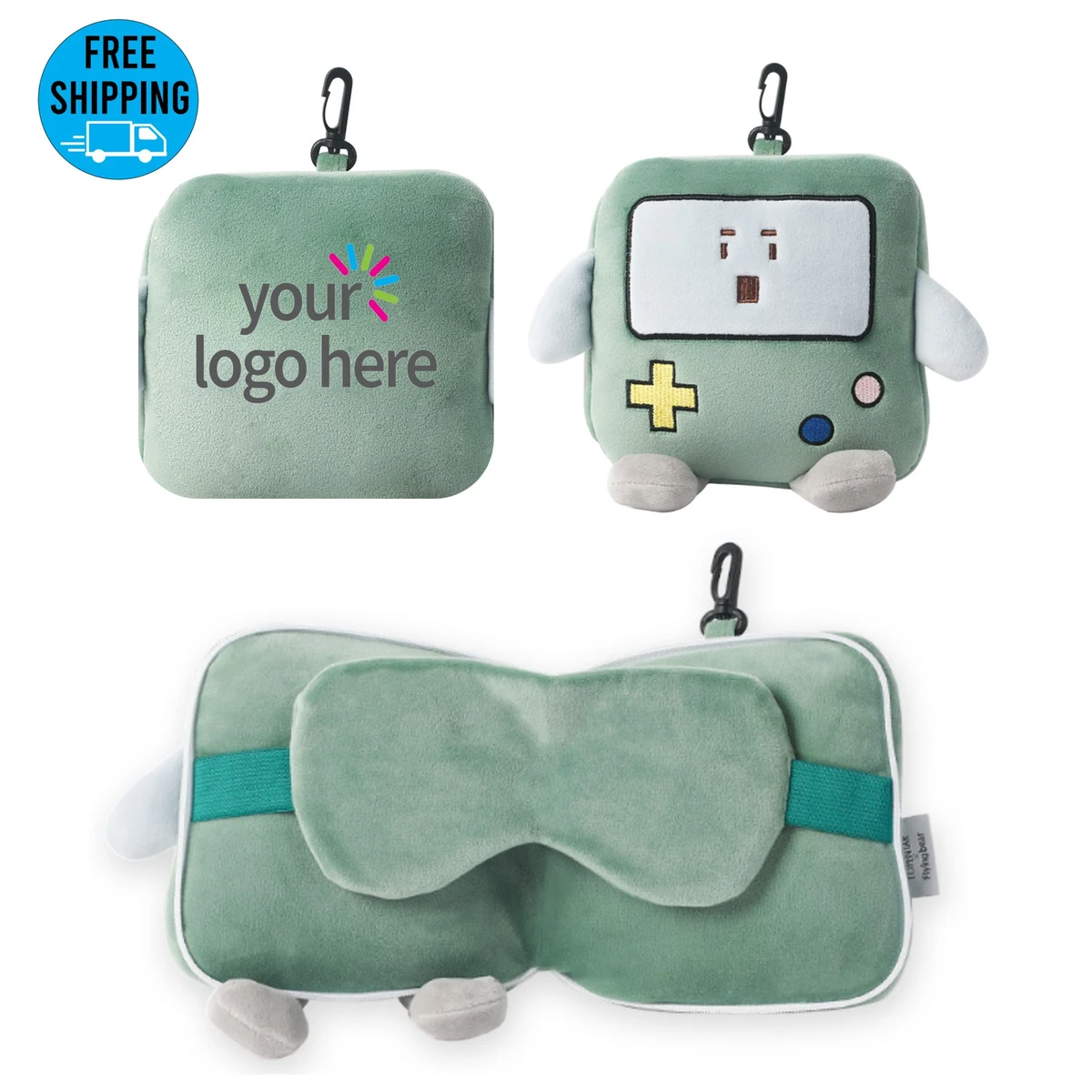 Game console 2-in-1 Pillow Sleep Mask 1