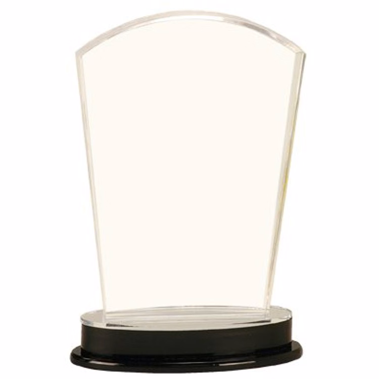 8.25" Silver Arch Impress Acrylic Award
