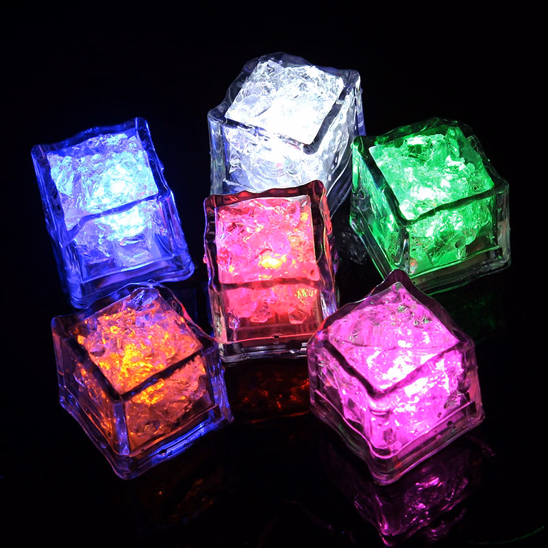 Liquid Activated Ice Cubes