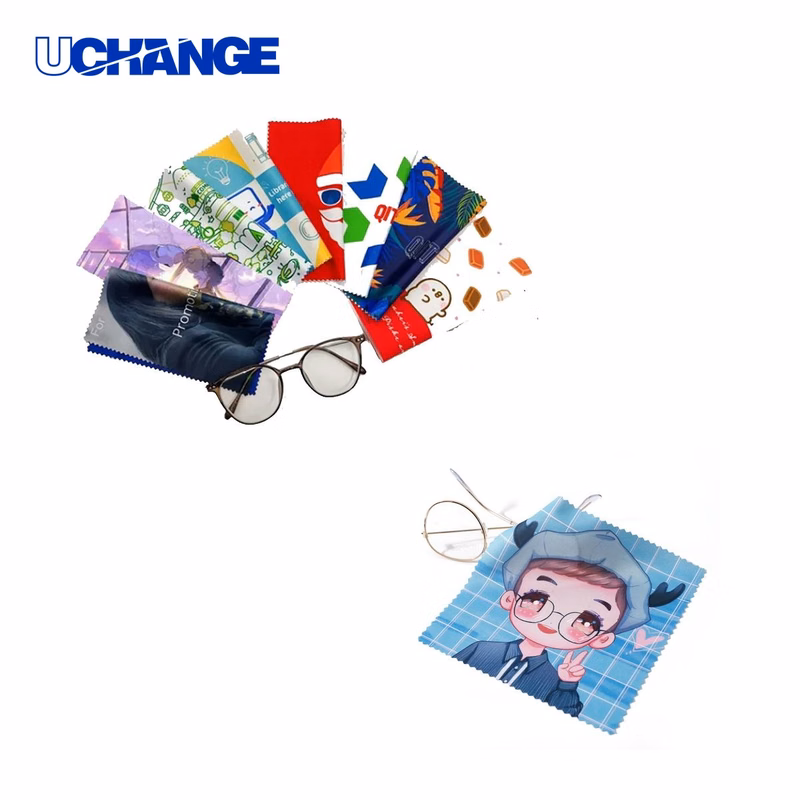 Full Color Ultra-Fine Fiber Glasses Cleaning Cloth Wiper