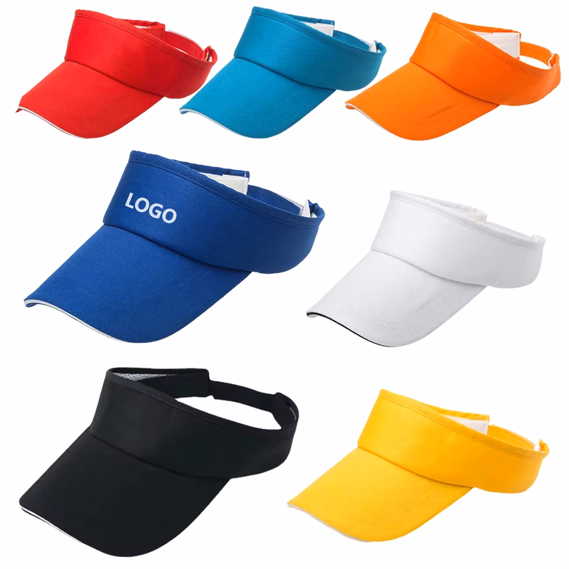 Adjustable Cotton Sun Visor Cap