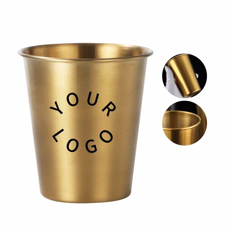 Reusable Stainless Steel Cup for Drinks and Events