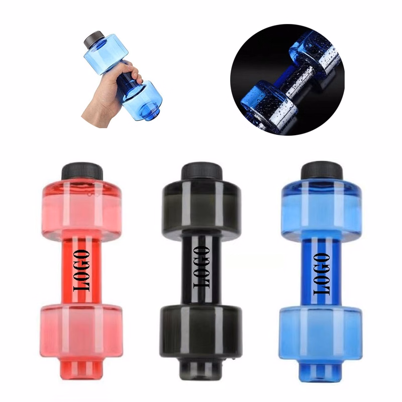 17oz Dumbbell Water Bottle