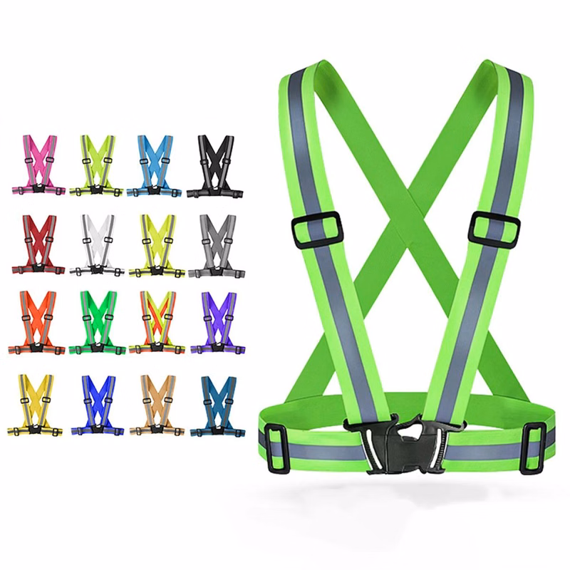 Adjustable Reflective Safety Vest Belt
