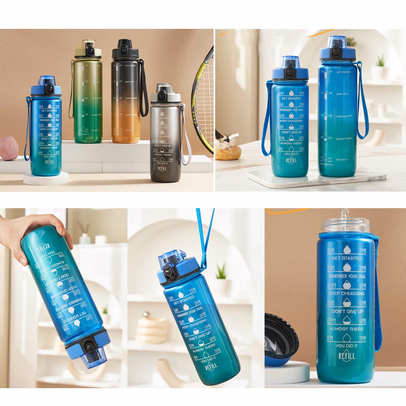 32 oz 24 oz Water Bottle With Measurement