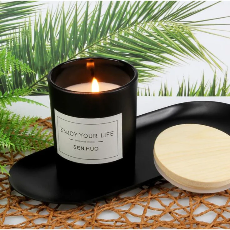 6OZ Premium Rose & Sandalwood Candles 1