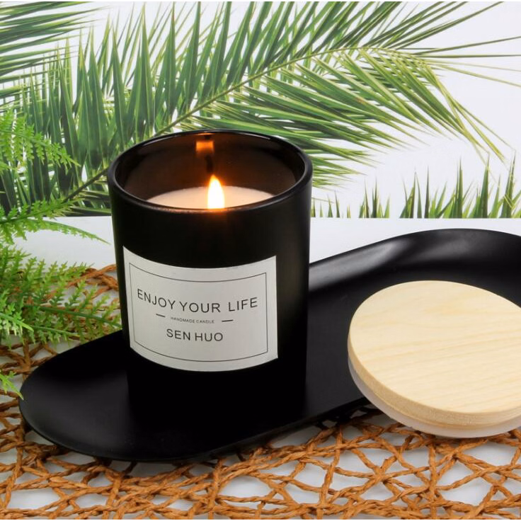 6OZ Premium Rose & Sandalwood Candles