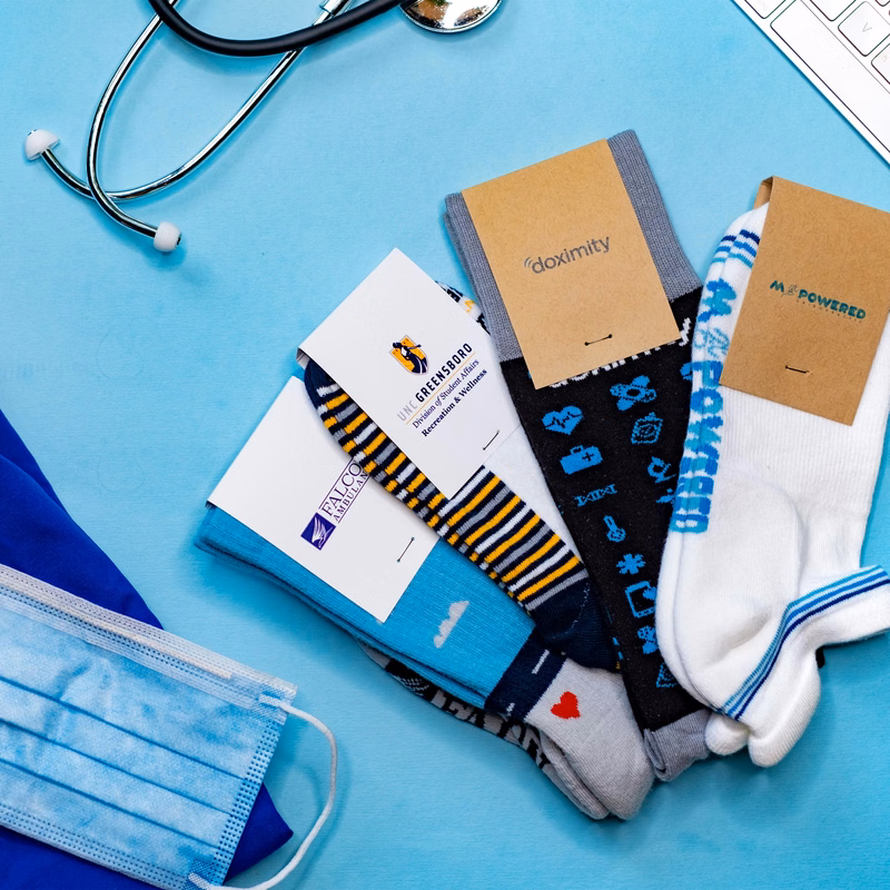 Casual Nursing Socks - Off-Duty Comfort for Caregivers - American Made