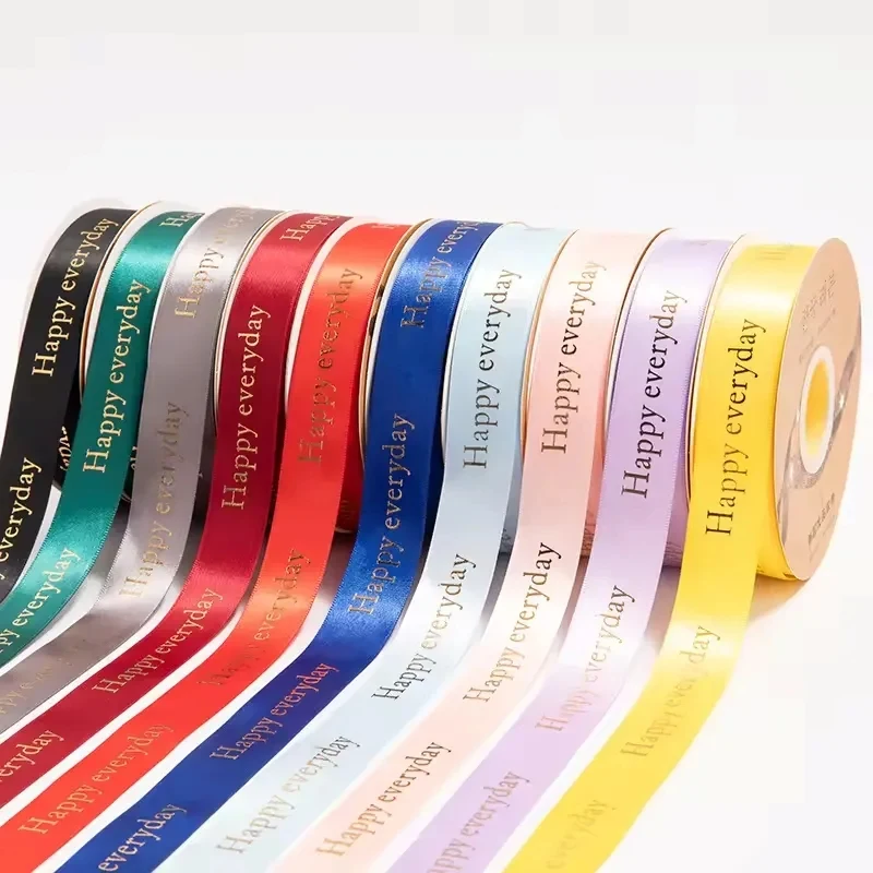 Gift Packing Satin Ribbon Roll -7/9"W -100yard 1