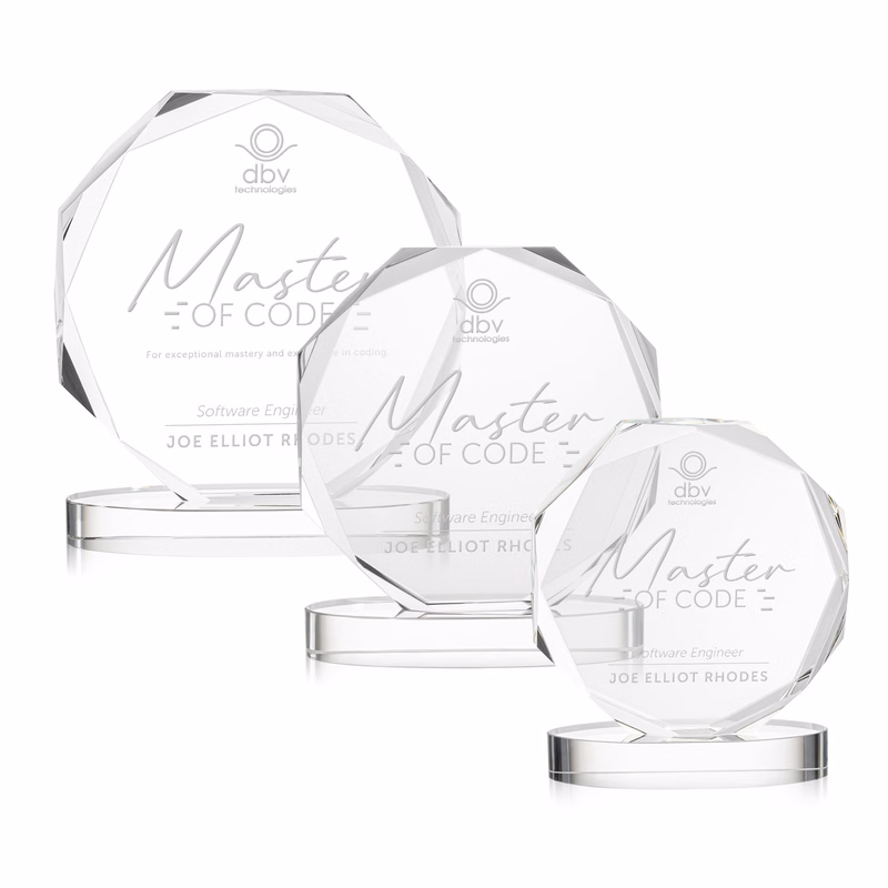 Acadian Award on Alberton Base - Clear