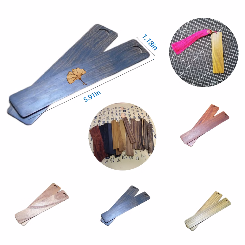Custom Wooden Bookmarks