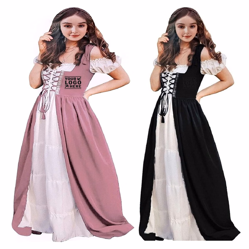 Traditional Medieval Fairy Tale Party Dress