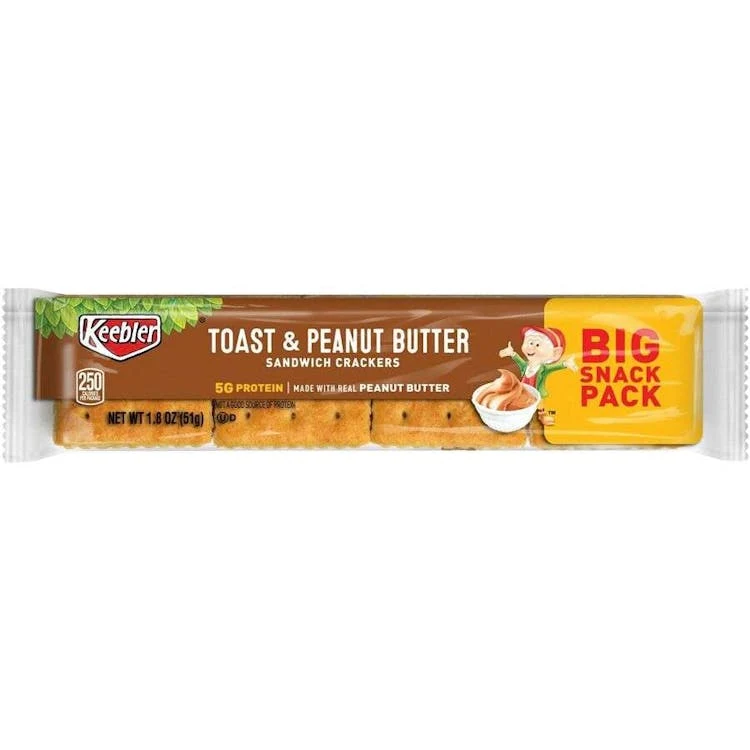 Keebler Crackers - Toast & Peanut Butter 1.80 oz 1