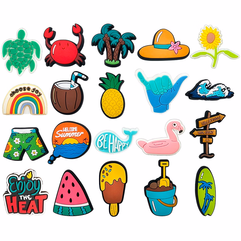 Full Color PVC Shoe Charms