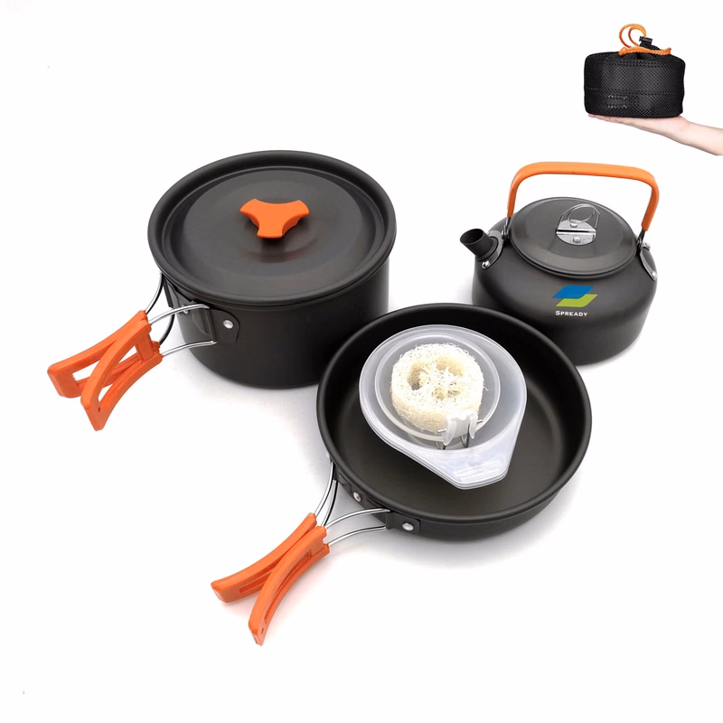 Camping Cookware Set Outdoor Cooking kit With Pot
