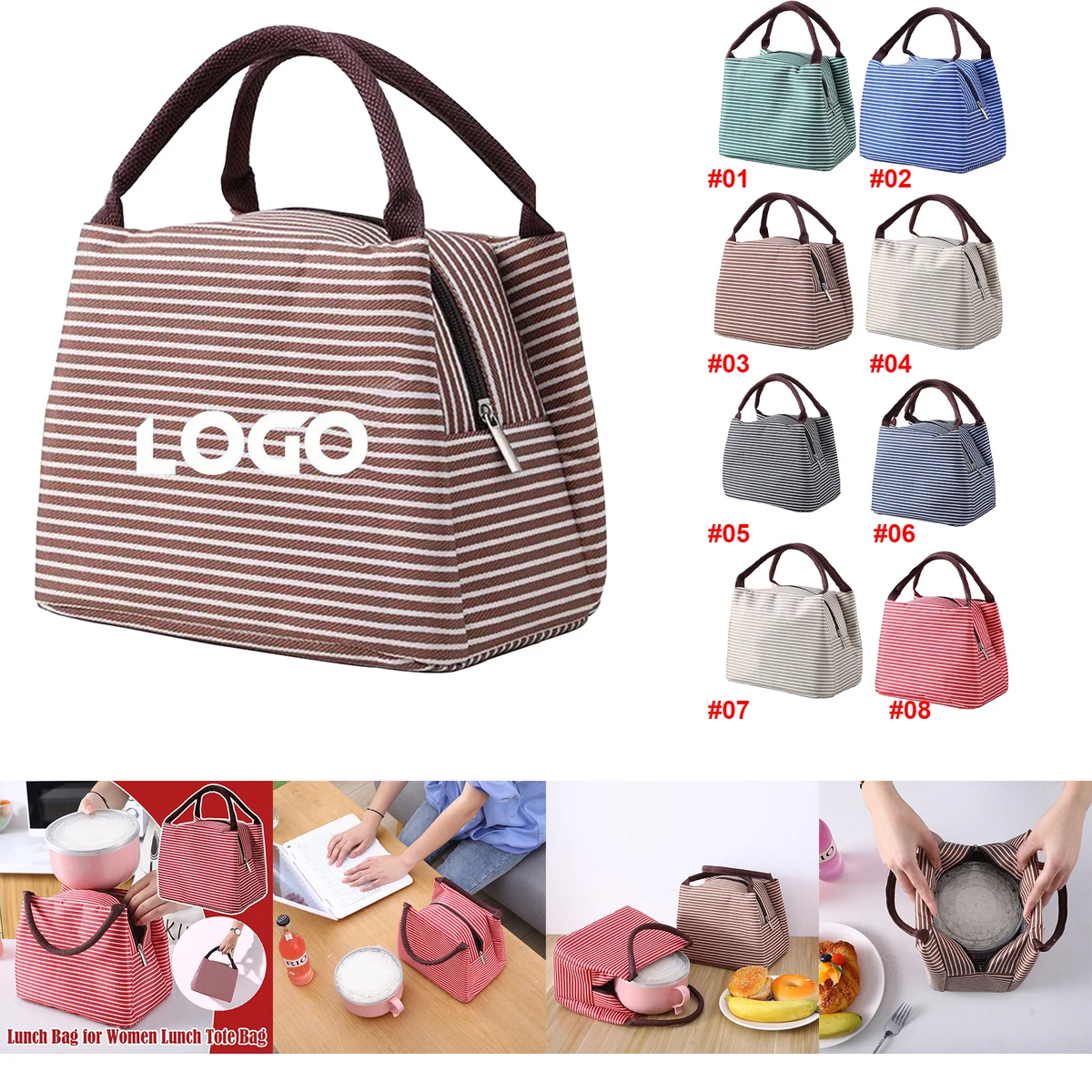 Lunch Bag Reusable Cooler Bag 1