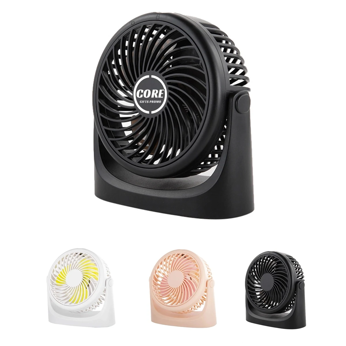 4000Mah Desk Portable Table Fans 360 Rotation 1