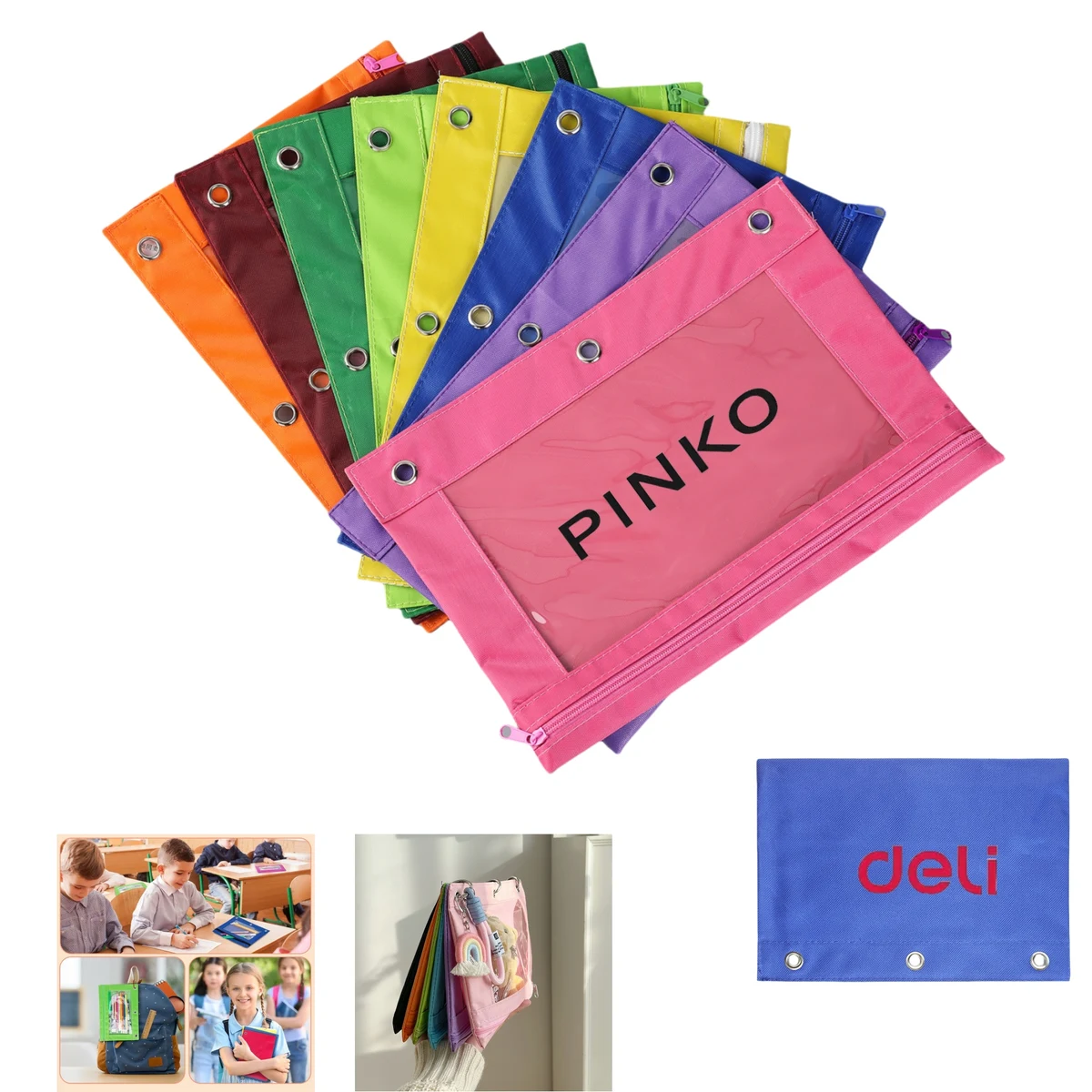 Pencil Pouch for 3 Ring Binder 1