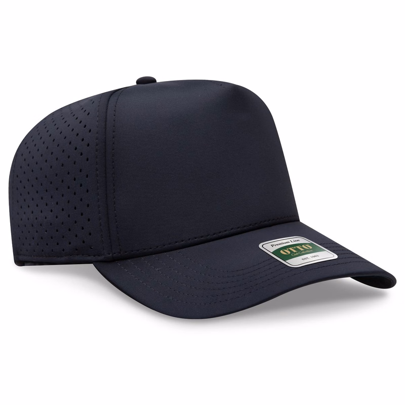 OTTO CAP® Club Collection 5 Panel Mid Profile Perforated Cap