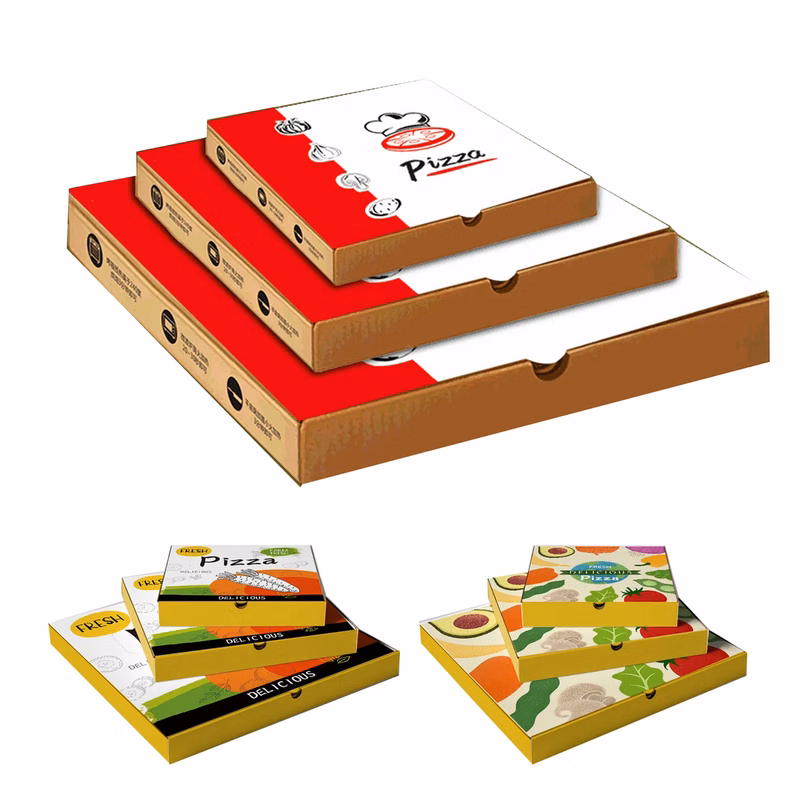 Custom Small Size Pizza Box