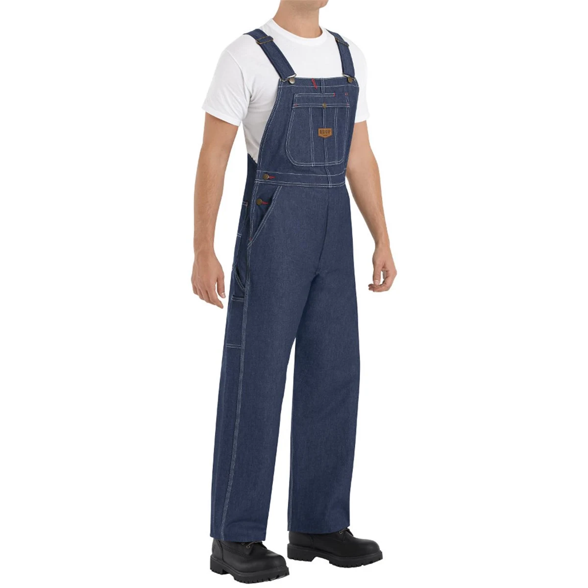 Men's Extended Sizes Denim Bib Overall - BD10EXT 1