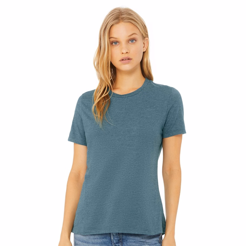 Women's Relaxed Fit Heather CVC Tee - 6400CVC