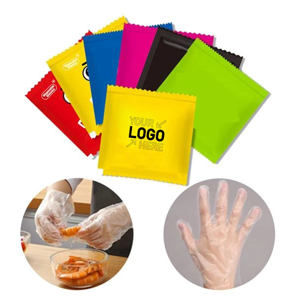 Disposable PE Gloves 2pcs In The Pack 1