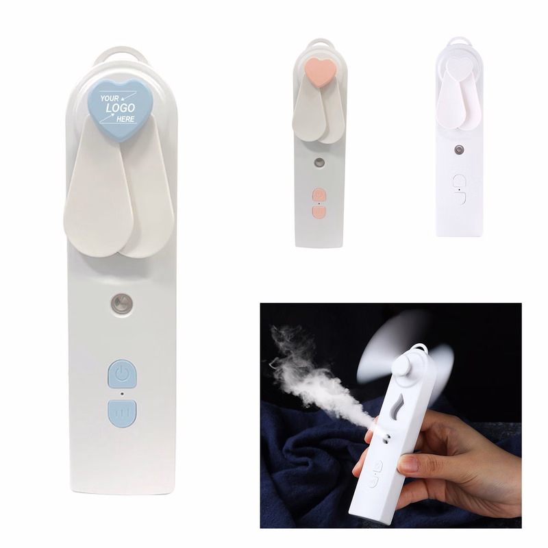 Portable Mini Fan and Humidifier 2-in-1
