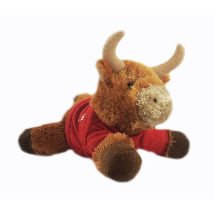 8" Toro Bull with T-shirt and One Color Imprint 1